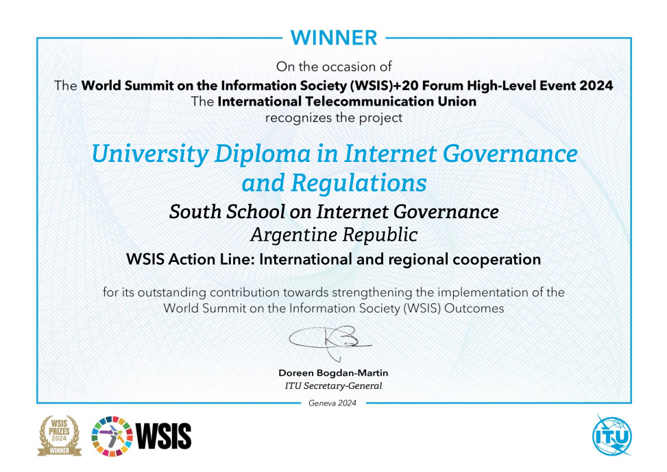 Reconocimiento SSIG 2024 - Premio regional de excelencia